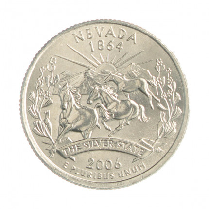 Quarter Dollar 2006 D FC Nevada