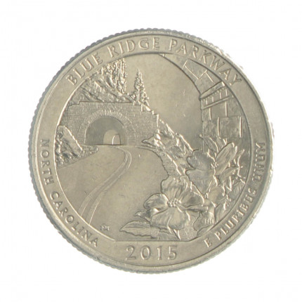 Quarter Dollar 2015 P FC North Carolina: Blue Ridge Parkway