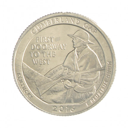 Quarter Dollar 2016 P FC Kentucky: Cumberland Gap
