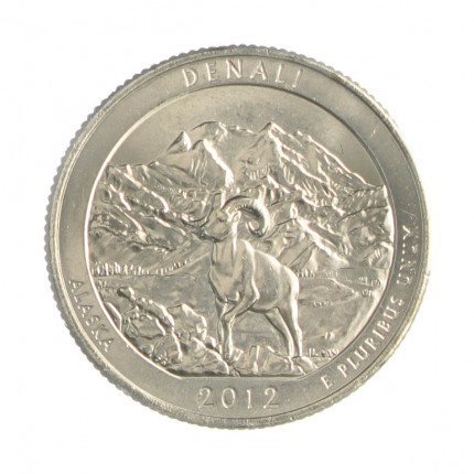 Quarter Dollar 2012 P FC Alaska: Denali