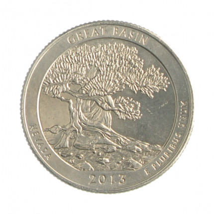 Quarter Dollar 2013 D FC Nevada: Great Basin