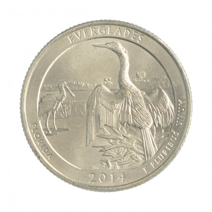 Quarter Dollar 2014 P FC Florida: Everglades