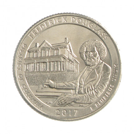 Quarter Dollar 2017 D FC District of Columbia: Frederick Douglass