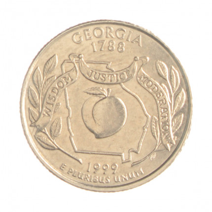 Quarter Dollar 1999 P SOB Georgia