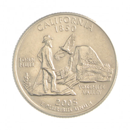 Quarter Dollar 2005 P SOB Califórnia