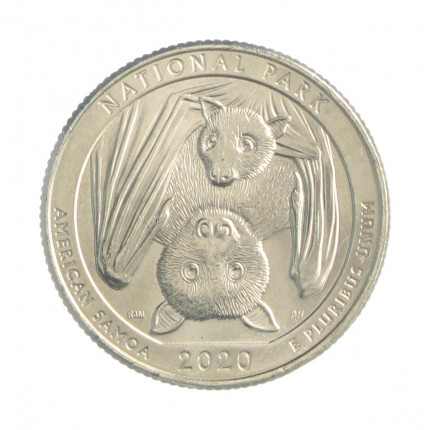 Quarter Dollar 2020 P FC American Samoa: National Park