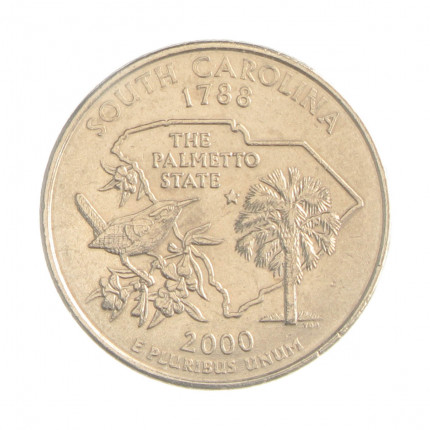 Quarter Dollar 2000 P MBC+ South Carolina