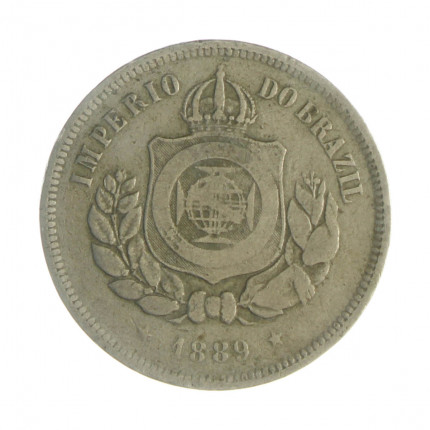 V-031a 100 Réis 1889 MBC