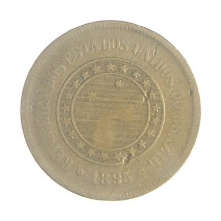 V-039 100 Réis 1895 MBC