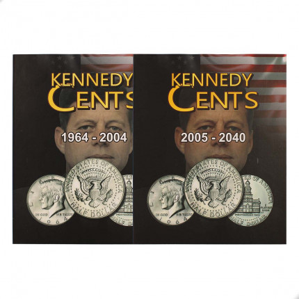 Álbum Duplo Kennedy Cents 1964 - 2040
