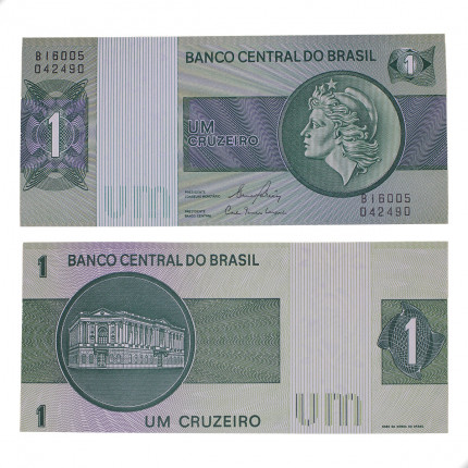 Cédula C-132 1 Cruzeiro 1980 FE