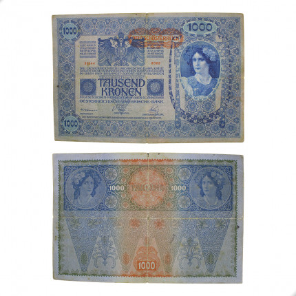 Cédula P#60 1000 Kronen 1919  Austria Europa BC