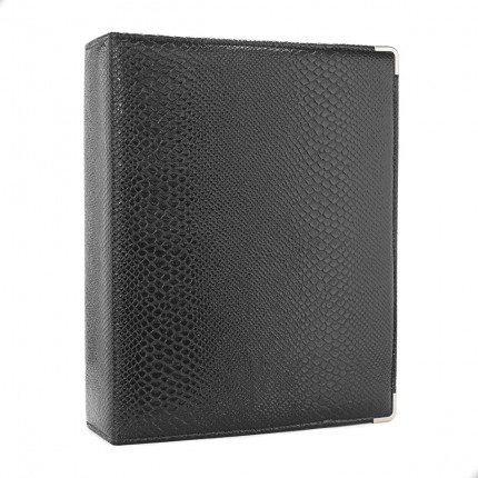 Álbum Fichário para Cédulas Moedas Selos Cartao Telefônico Ziper Cobra XL