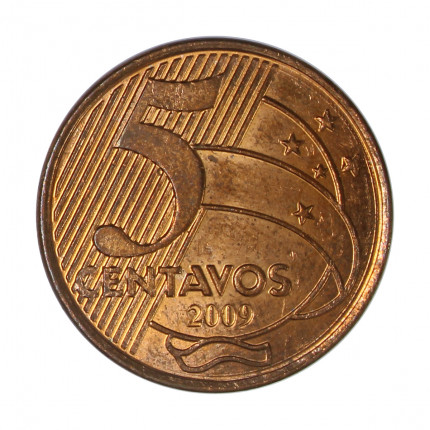 5 Centavos 2009 MBC/SOB