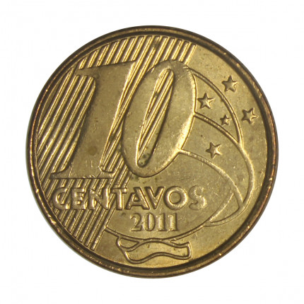 10 Centavos 2011 MBC/SOB