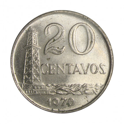 V-305 20 Centavos 1970 