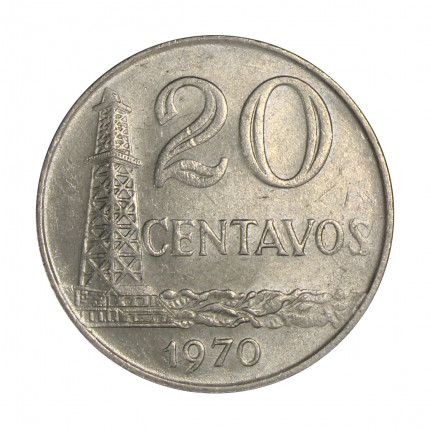 V-305 20 Centavos 1970 