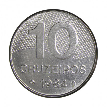 V-359 10 Cruzeiros 1984 Integração Nacional