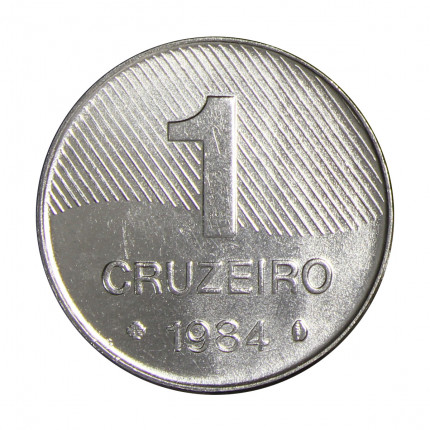 Moeda 1 Cruzeiro 1984 