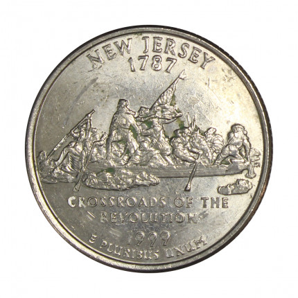 Quarter Dollar 1999 D New Jersey