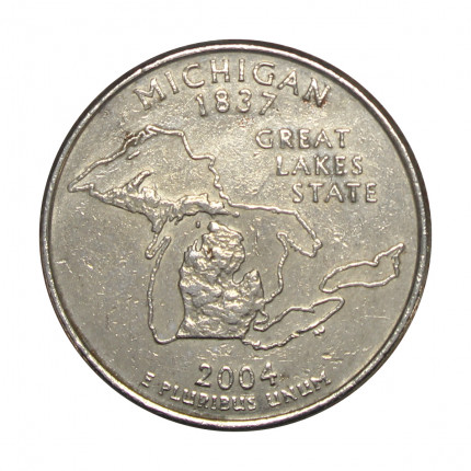 Quarter Dollar 2004 P Michigan