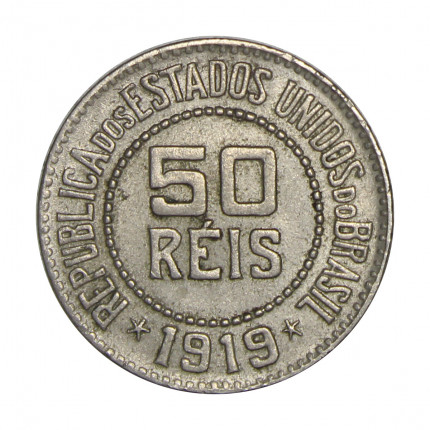 V-064 50 Réis 1919 