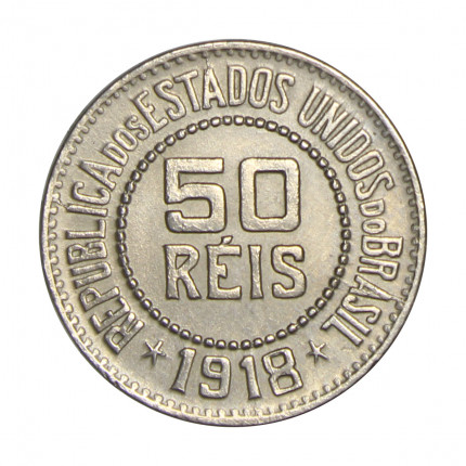 V-063 50 Réis 1918 