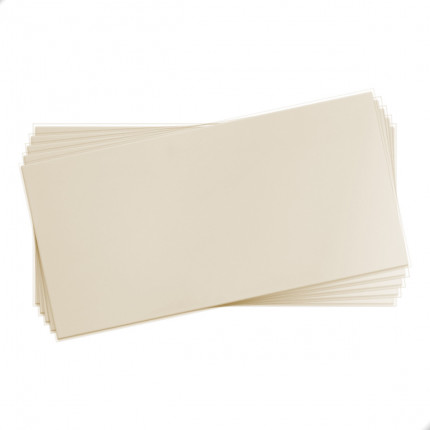 Envelope Plástico Profissional para Cédulas 9x19cm 100 Un