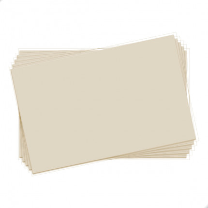 Envelope Plástico Profissional para Cédulas 20,7x13,3cm 50 Un
