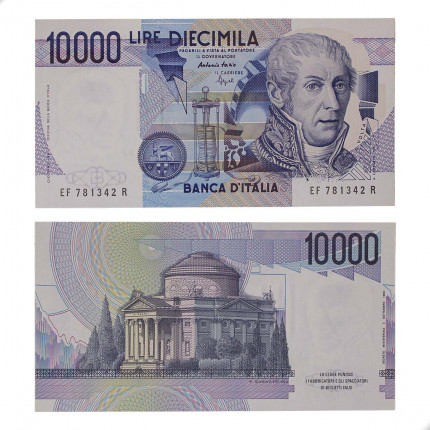 P#112c.1 10000 Lire 1984 Itália Europa