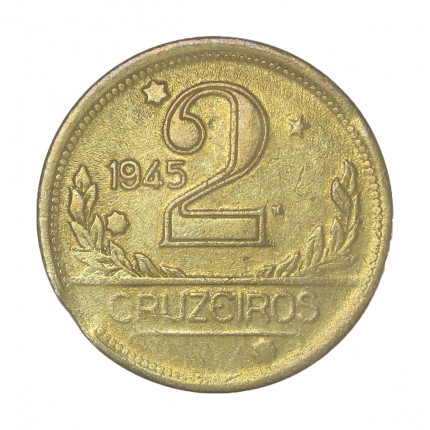 V-241b 2 Cruzeiros 1945 MBC Sem Sigla Fim de Chapa