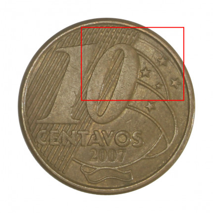 10 Centavos 2007 MBC Rastro nas Estrelas