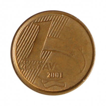 1 Centavo 2001 MBC Batida Fraca "Anverso"