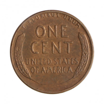 Km#A132 1 Cent 1951 D MBC+ Estados Unidos  América  Lincoln Cent Espiga de Trigo  Bronze 19(mm) 3.11(gr)
