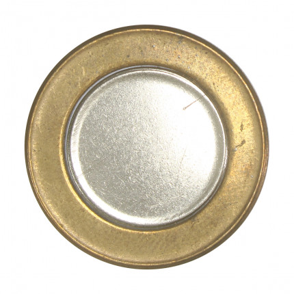 Moeda V-574 à V-596 1 Real 2002 à Atualmente Disco Liso Bimetálico Ø27mm 7gr.