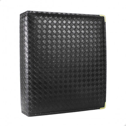 Álbum Fichário Cédulas Moedas Selos Cartão Telefônico 28x21 3D Fosco P