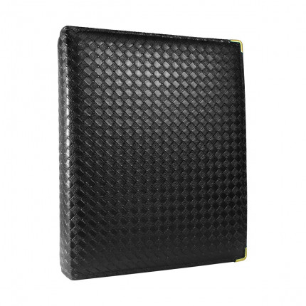 Álbum Fichário para Cédulas e Moedas Ziper 3D Fosco GG