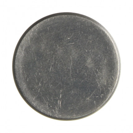 Moeda V-548 á V- 569 50 Centavos 2002 á Atualmente Disco Liso e S/Borda Gravada Aço Inoxidável Ø23mm 7,8gr.