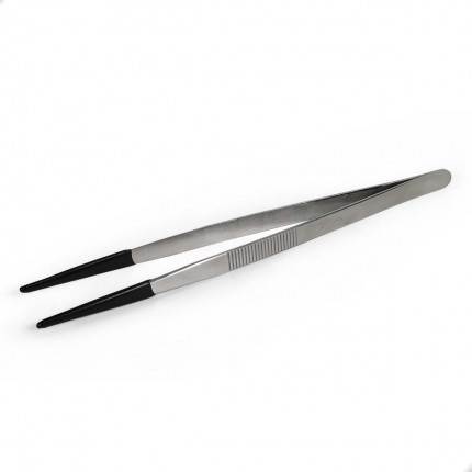Pinça de Metal com Ponta Emborrachada - 25CM
