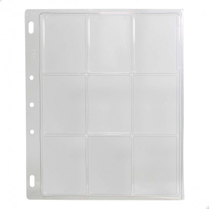 Folha Para Capsula Slab 9 Bolsos