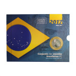 Blister com 5 Moedas Real 2017 FC - Edição Limitada