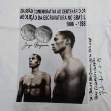 Camiseta Autografada Jorge Benjamim Pai da Série Axé
