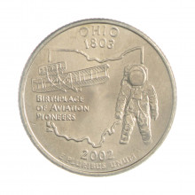 Quarter Dollar 2002 P FC Ohio