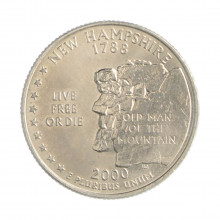 Quarter Dollar 2000 D FC New Hampshire