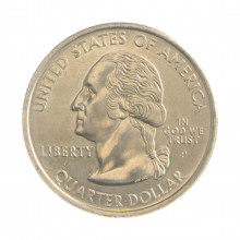 Quarter Dollar 2001 P FC Vermont