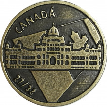 Medalha Copa do Mundo 2022 Canadá