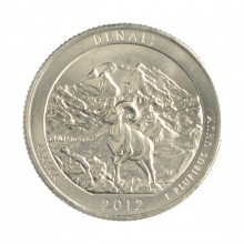 Quarter Dollar 2012 P FC Alaska: Denali