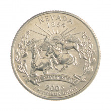 Quarter Dollar 2006 P FC Nevada