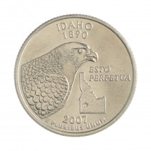 Quarter Dollar 2007 D FC Idaho