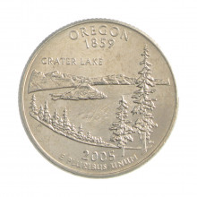 Quarter Dollar 2005 P FC Oregon